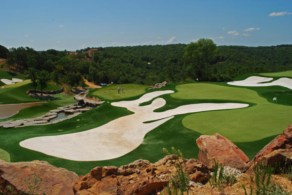 Atlanta artificial putting green