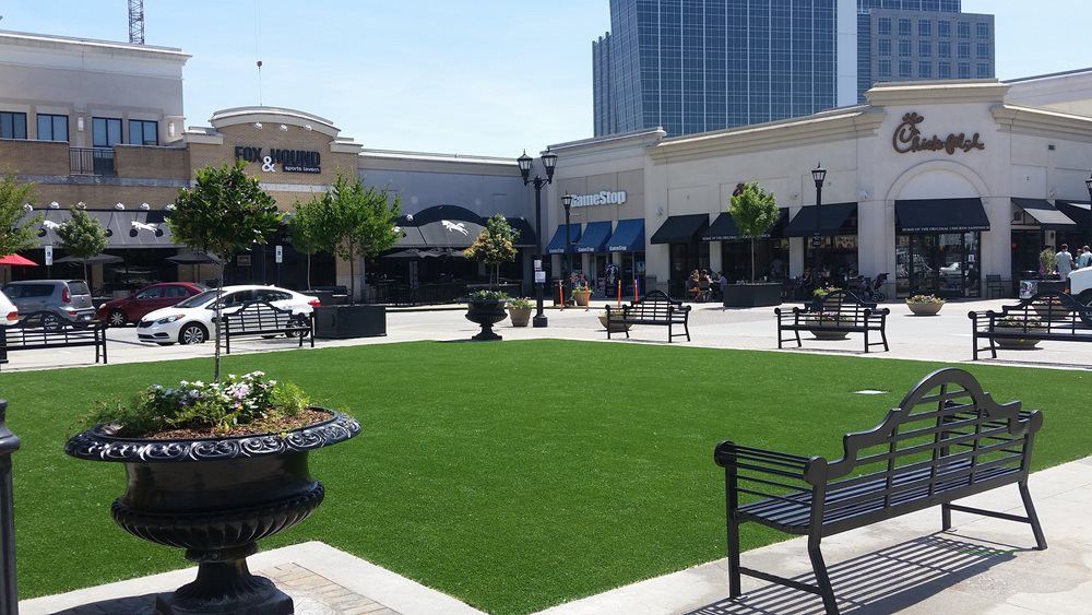 Atlanta commercial landscape turf