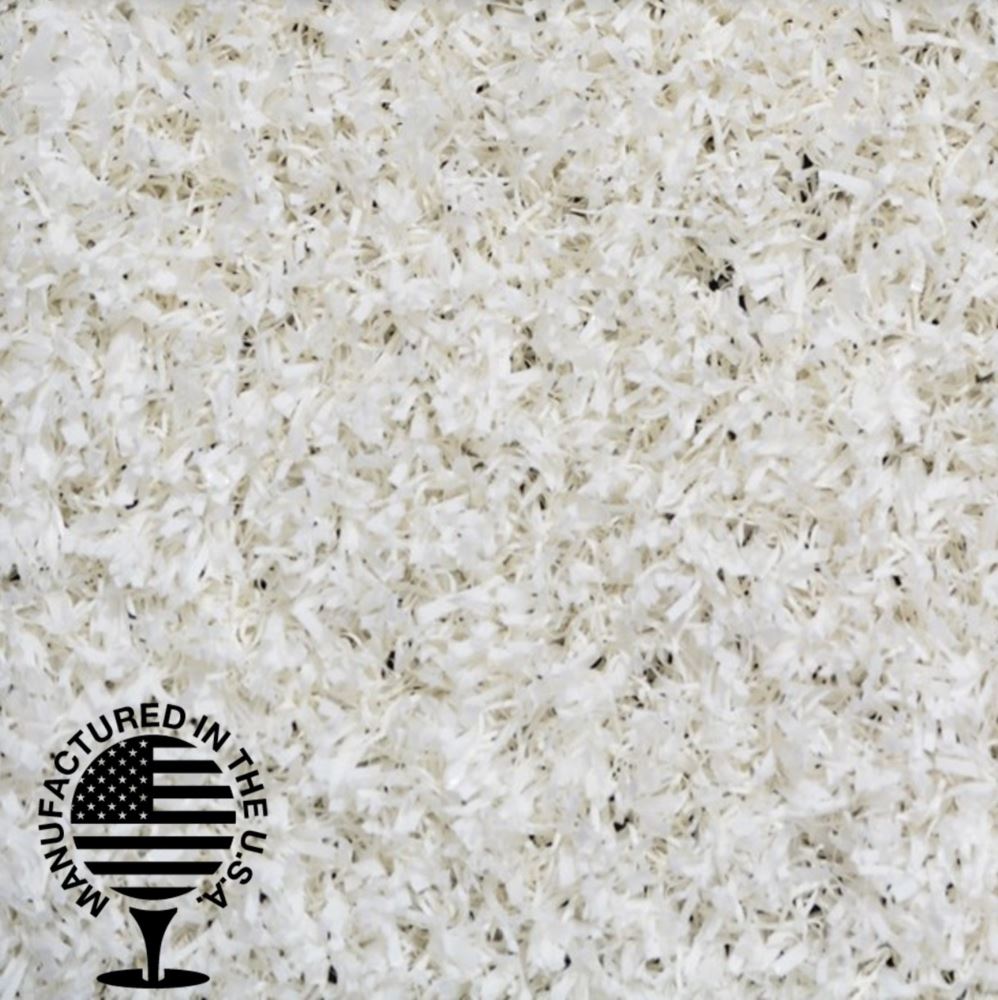 Premium white artificial grass turf, manufactured in the USA, featuring durable fibers ideal for playgrounds, rooftop spaces, and custom landscape designs. Premium white artificial grass turf, manufactured in the USA, featuring durable fibers ideal for playgrounds, rooftop spaces, and custom landscape designs.