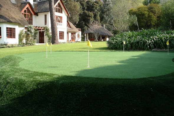 Atlanta backyard putting green
