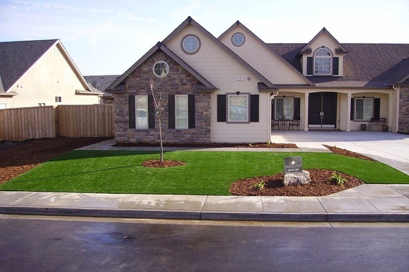Atlanta artificial grass landscaping